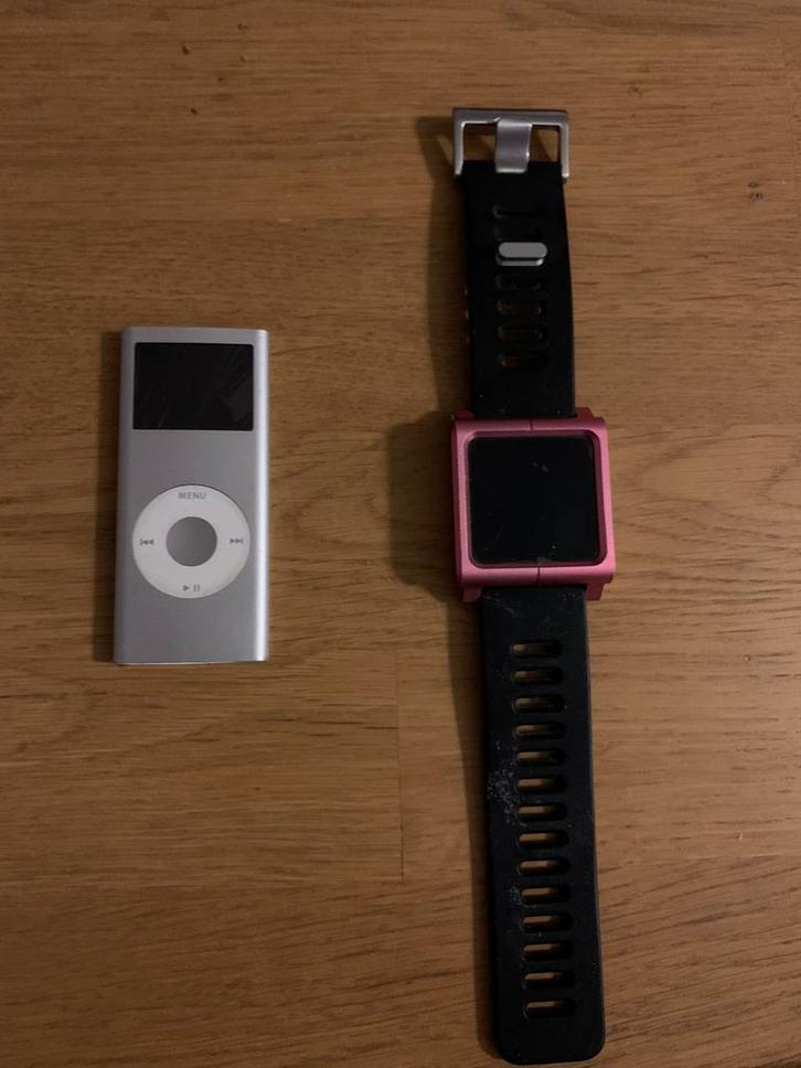 IPod nano 2th gen en iPod nano 6th horloge model ️kapot️, Audio, Tv en Foto, Mp3-spelers | Apple iPod, Zo goed als nieuw, Nano