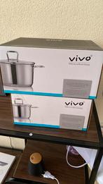 Vivo kook pan 3 L, Huis en Inrichting, Keuken | Potten en Pannen, Ophalen of Verzenden, Zo goed als nieuw, Rvs