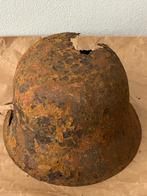 Duitse Ww2 helm, Verzamelen, Ophalen of Verzenden, Overige soorten, Duitsland, Helm of Baret