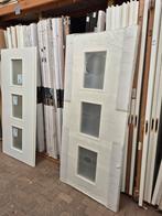 93x211,5cm binnendeur opdek links incl mat glas ral9010 XB7, Ophalen, 80 tot 100 cm, ., Binnendeur