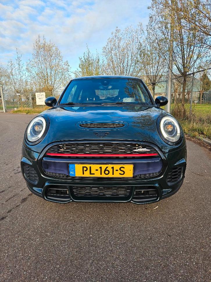 Mini 2.0 John Cooper Works AUT 2017 Rebel green Full options, Auto's, Mini, Particulier, John Cooper Works, ABS, Achteruitrijcamera