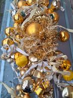 Gratis gouden kerstballen met piek, Ophalen