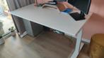 Elektrisch zit-sta bureau wit 160x80cm, Ophalen, Elektrisch, Zo goed als nieuw