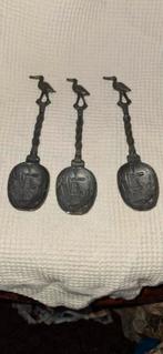 3 tinnen lepeltjes, Antiek en Kunst, Ophalen of Verzenden