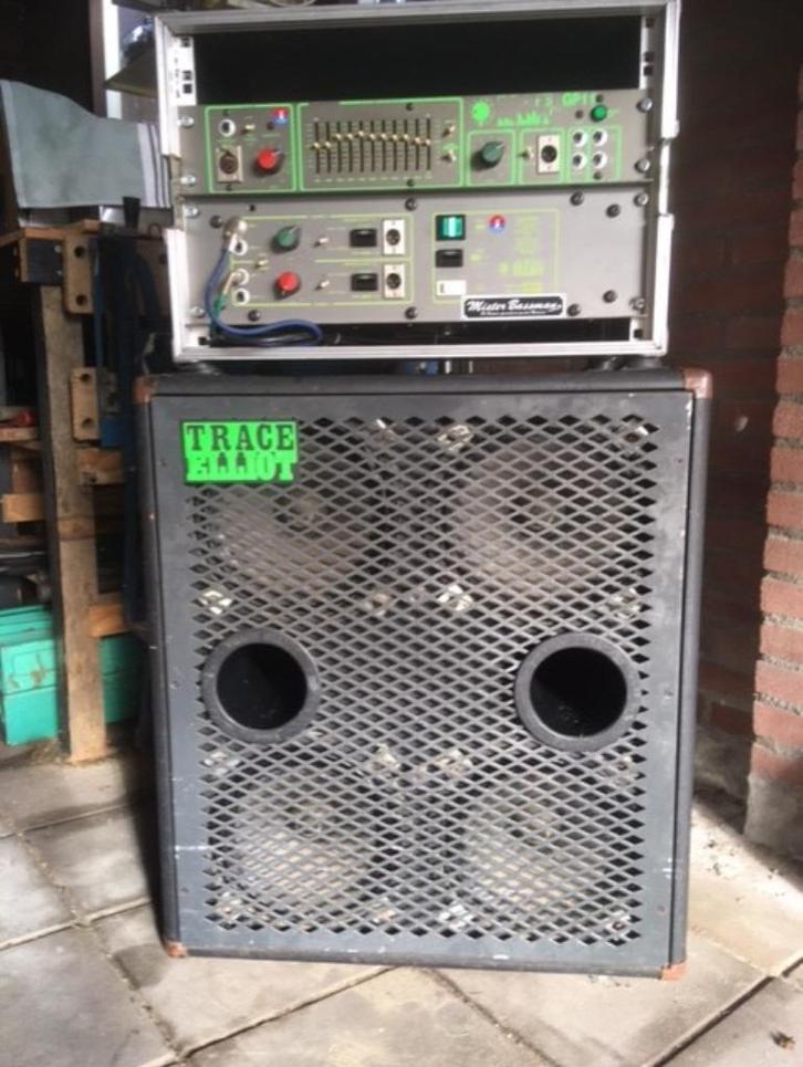 trace elliot basversterker en box, Muziek en Instrumenten, Versterkers | Bas en Gitaar, Gebruikt, Basgitaar, 100 watt of meer