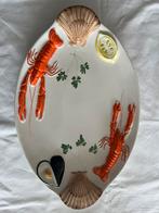 Serveerschaal schelpdieren/ pastaschaal/ visschaal/ vintage, Ophalen of Verzenden, Overige stijlen, Schaal of Schalen