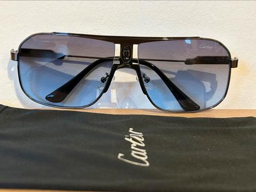 Nieuw luxe Cartier zonnebril UV400 uni zwart - blauw, Sieraden, Tassen en Uiterlijk, Zonnebrillen en Brillen | Heren, Nieuw, Zonnebril
