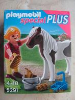 NIEUW in doos PLAYMOBIL 5291 Meisje met PONY manege paard, Ophalen of Verzenden, Nieuw, Complete set