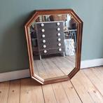 Lucky Vintage grote vintage chic gouden spiegel, Ophalen, Gebruikt, Lucky Vintage, Minder dan 100 cm