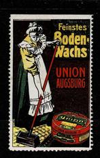 Duitse sluitzegel UNION BODEN-WACHS, Ophalen of Verzenden, Overige thema's