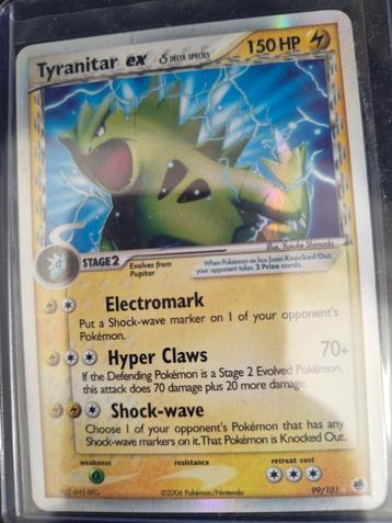 Tyranitar ex 99/101 – EX Dragon Frontiers beschikbaar voor biedingen