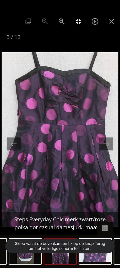 Galajurk naar 40 - NIEUW (steps), Kleding | Dames, Gelegenheidskleding, Nieuw, Galajurk, Maat 38/40 (M), Overige kleuren, Ophalen of Verzenden