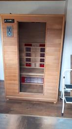 Infrarood sauna 2 personen Health Company, Sport en Fitness, Sauna, Ophalen, Gebruikt, Infrarood, Complete sauna