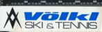 Sticker: Volkl Ski en Tennis (3), Ophalen of Verzenden, Zo goed als nieuw, Sport