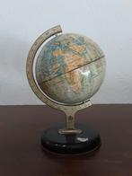 Vintage blikken wereldbol., Ophalen of Verzenden, Gebruikt