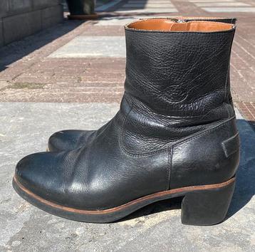 Shabbies Amsterdam Leren enkellaars Maat 41 beschikbaar voor biedingen