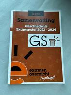 Samenvatting Geschiedenis Examenstof 2023-2024 HAVO, Ophalen of Verzenden, Zo goed als nieuw