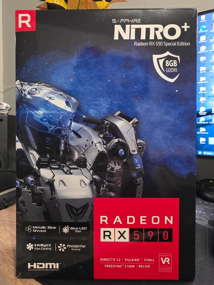 Te koop, Sapphire Nitro+ videokaart, Computers en Software, Videokaarten, Zo goed als nieuw, AMD, PCI-Express 3.0, GDDR5, HDMI