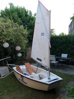 mooie optimist zeilboot te koop helemaal compleet, Watersport en Boten, Gebruikt, Ophalen, Minder dan 3 meter, Minder dan 15 m²