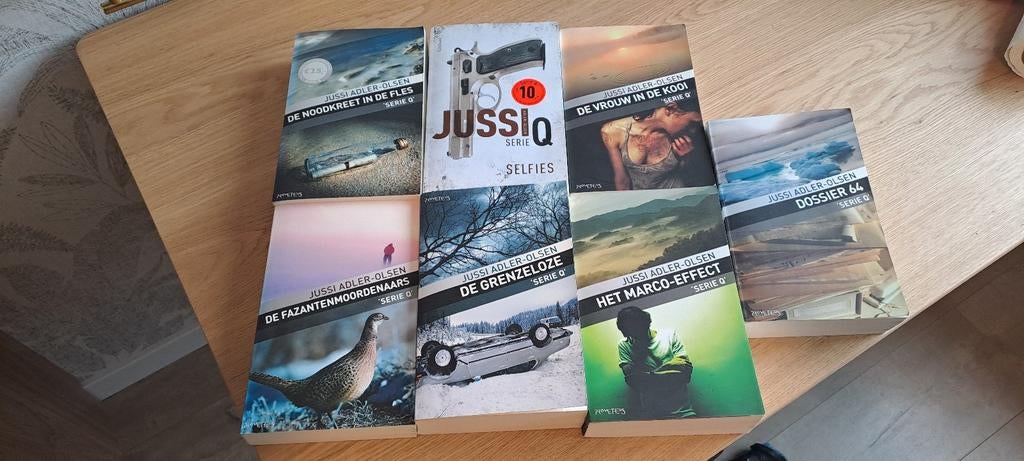 7 stuks Jussi Adler-Olsen boeken, Q serie., Boeken, Ophalen of Verzenden, Zo goed als nieuw, Scandinavië