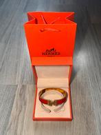 Hermès Armband – Goud/Rood, Sieraden, Tassen en Uiterlijk, Armbanden, Ophalen of Verzenden, Nieuw, Rood, Staal