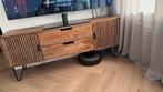 Tv meubel, mango hout, Ophalen, Minder dan 50 cm, 100 tot 150 cm, Zo goed als nieuw