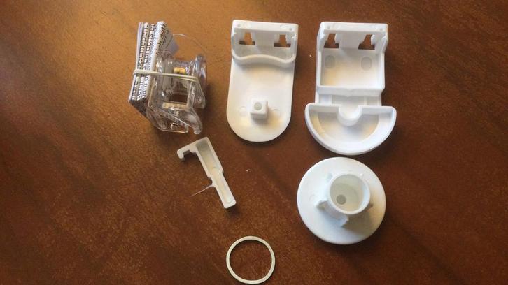 Reparatie onderdelen rolgordijn 25 mm, Huis en Inrichting, Stoffering | Gordijnen en Lamellen, Nieuw, Minder dan 100 cm, 50 tot 100 cm