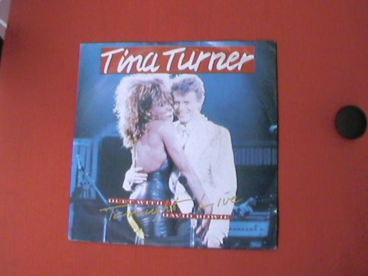 tina turner david bowie jukebox single tonight 1986, Cd's en Dvd's, Vinyl Singles, Zo goed als nieuw, Single, Pop, Ophalen of Verzenden