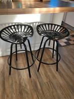 Gietijzeren Tractor Kruk - Zwart, Twee, Zwart, Ophalen of Verzenden, Zo goed als nieuw