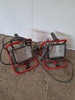2x Vetec bouwlamp 500 wat per stuk, Ophalen of Verzenden, Gebruikt