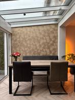 Eettafel, Hevano ‘moose’ 190x95, Ophalen, Eikenhout, 50 tot 100 cm, Vijf personen of meer