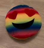 Emotie regenboog kussen, Ophalen of Verzenden, Gebruikt