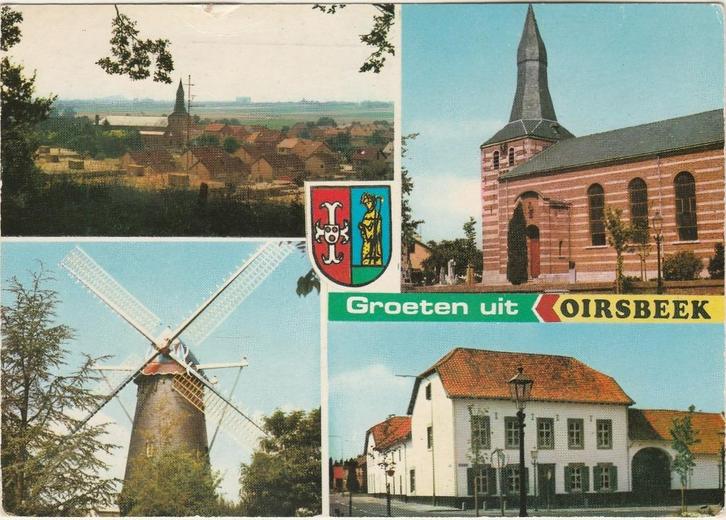 OIRSBEEK Panorama Molen Kerk Boerderij Groeten, Verzamelen, Ansichtkaarten | Nederland, Gelopen, Limburg, 1960 tot 1980, Verzenden