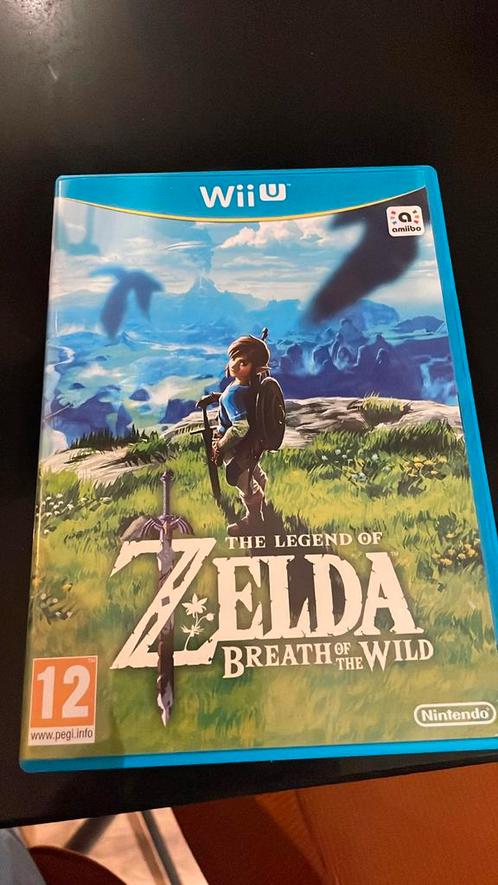 The Legend of Zelda : Breath of the Wild + fitmeter, Spelcomputers en Games, Games | Nintendo Wii U, Zo goed als nieuw, Role Playing Game (Rpg)