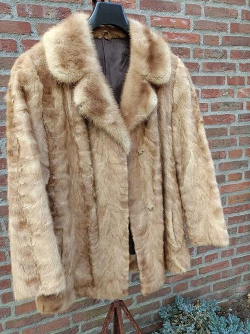 Origineel vintage jaren 1960 ECHTE bontjas fur maat 40/42, Kleding | Dames, Jassen | Winter, Zo goed als nieuw, Maat 38/40 (M)