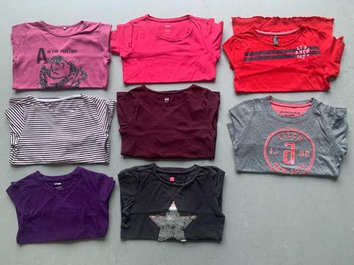 Longsleeves 8 stuks maat 122 | 20250421, Kinderen en Baby's, Kinderkleding | Kinder-kledingpakketten, Zo goed als nieuw, Maat 128