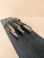 Montblanc Noblesse Germany pennenset, inclusief leren etui, Pennenset, Gebruikt, Met doosje, Ophalen of Verzenden