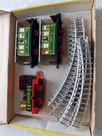Oude opwindbare trein - zie foto's, Overige merken, Gelijkstroom, Ophalen of Verzenden, Gebruikt