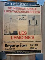 Circus/ affiche /Hell Drivers / Les Lemoines/Bergen op Zoom., Ophalen of Verzenden, Gebruikt