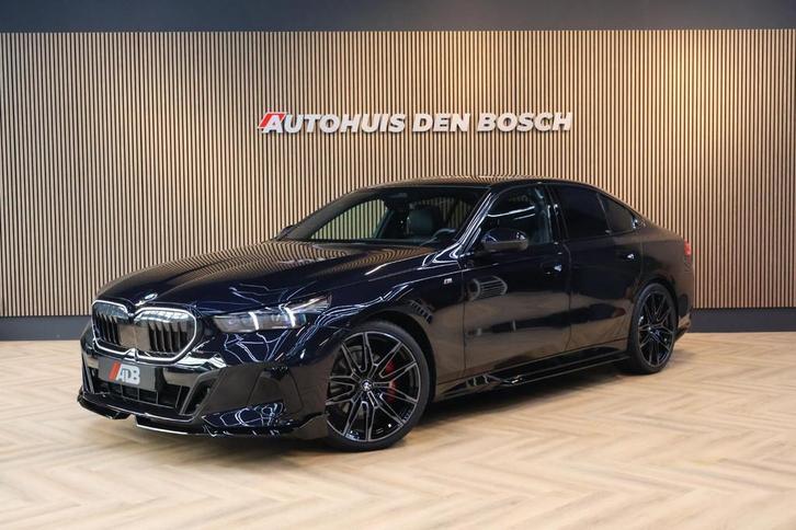 BMW 5-serie 520i High Executive M Sport Pro - Pano - Carbon, Auto's, BMW, Bedrijf, Te koop, 5-Serie, 360° camera, ABS, Achteruitrijcamera