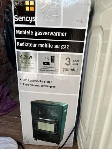 Mobiele gaskachel - Zelf vullen beschikbaar voor biedingen