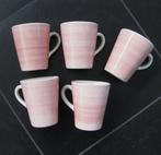 ZARA home bekers, roze. 5 mokken ., Huis en Inrichting, Keuken | Servies, Ophalen of Verzenden, Zo goed als nieuw, Overige stijlen