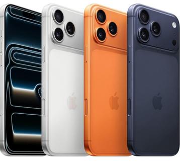 IPhone 17 Pro Max 5G 512 GB 2 kleuren  factuur + Garantie beschikbaar voor biedingen