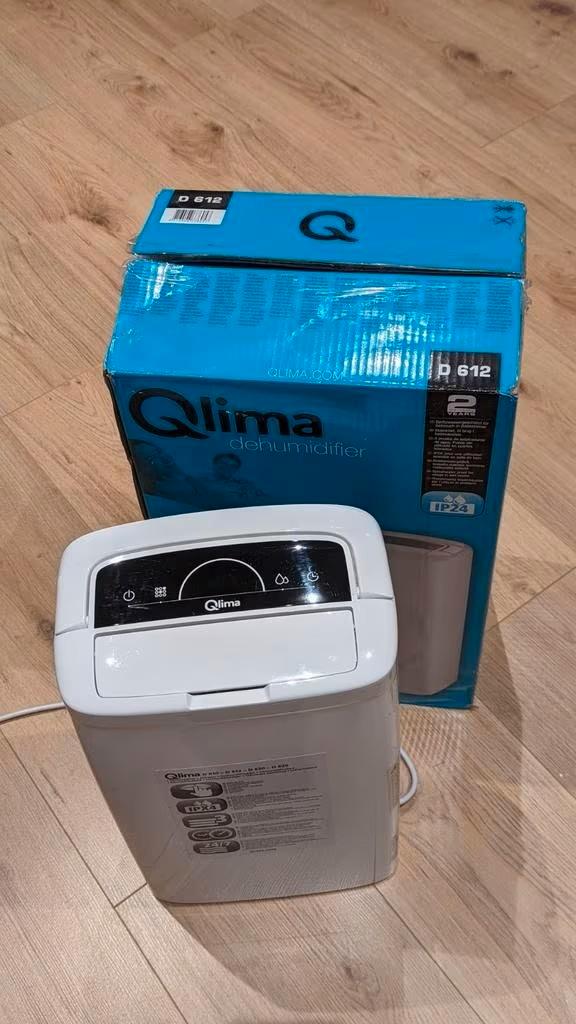 Qlima Luchtontvochtiger – instelbaar % – Display - Timer, Witgoed en Apparatuur, Luchtbehandelingsapparatuur, Zo goed als nieuw
