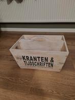 Houten Krantenbak / Tijdschriftenhouder, Ophalen of Verzenden, Gebruikt, Overig