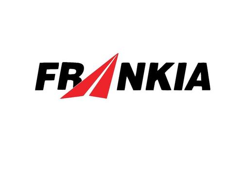 Frankia caravan en camper sticker in 2 kleuren, Verzamelen, Stickers, Nieuw, Overige typen, Verzenden