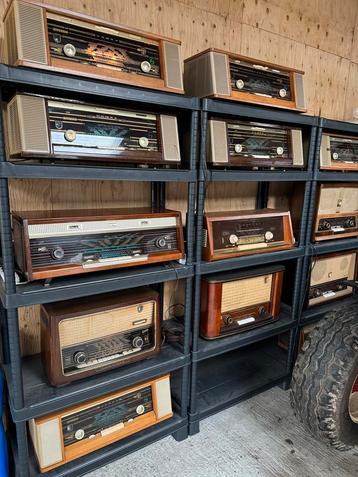 Buizenradio Radiomeubel Vintage Antiek Goed Werkend TOP