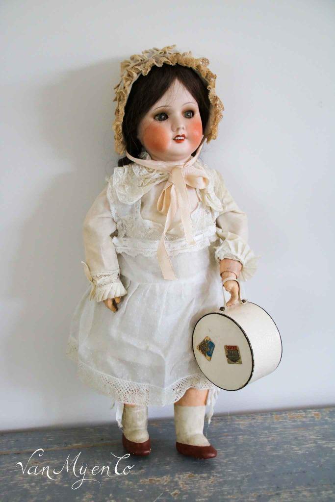 Antieke pop SFBJ Paris, Antiek en Kunst, Curiosa en Brocante, Ophalen of Verzenden