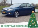 Ford Focus 1.6 Titanium - Airco Tweede kerstdag open van 10:, Auto's, 1596 cc, Gebruikt, 4 cilinders, Blauw