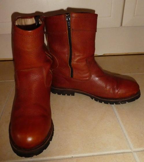 Human Nature laarzen maat 39 ANWB outdoor waterproof cognac, Kleding | Dames, Schoenen, Zo goed als nieuw, Lage of Enkellaarzen